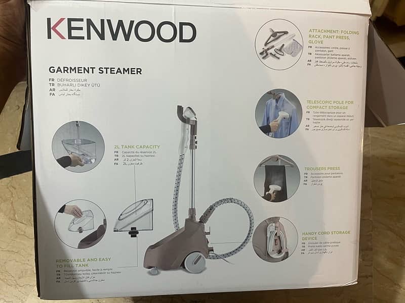 Kenwood Garment Steamer GSP65 3