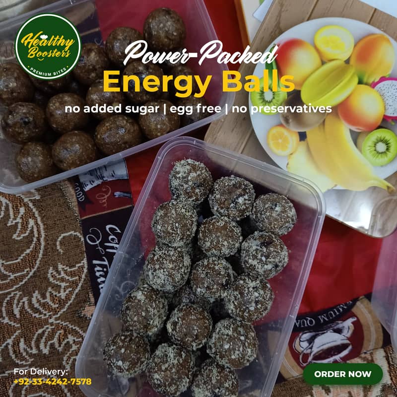 Mix Dry Fruits Energy Balls by HealthyBoosters 0