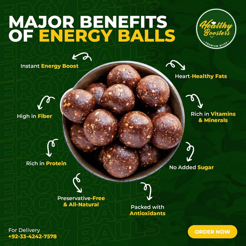 Mix Dry Fruits Energy Balls by HealthyBoosters 3