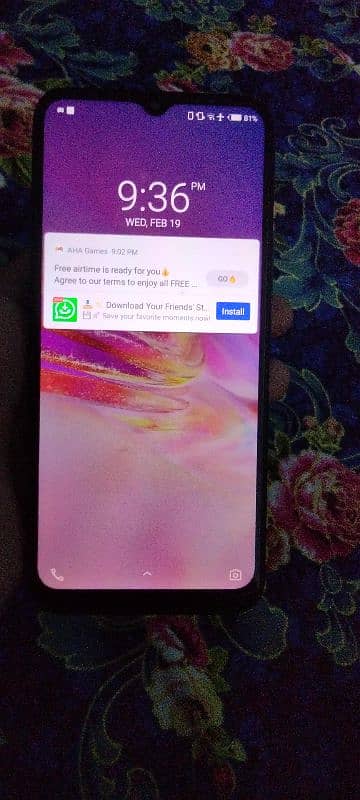 Infinix hot 8 mobile for sell 3