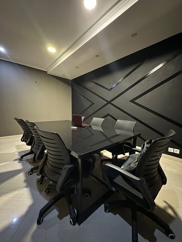 Conference Table and Chairs available 0