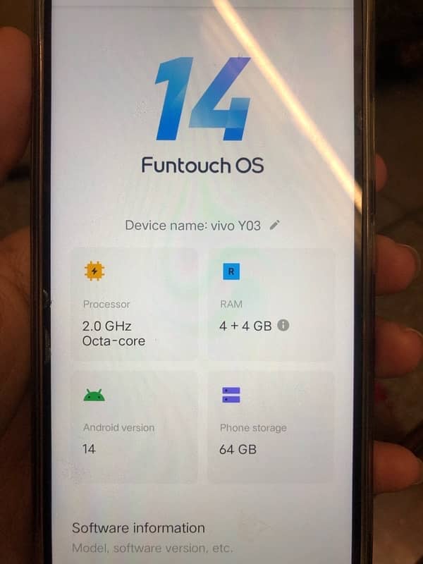 vivo y03 6/64gb 5