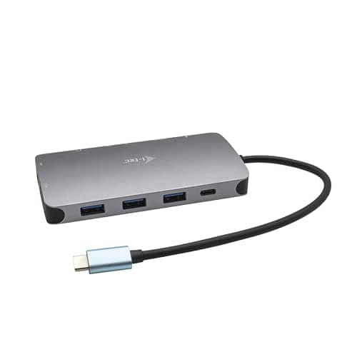 JSB-C Metal Nano Dock HDMI/VGA with LAN 3