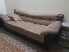 Sofa Set 7 seater in Good Condition urgent sale