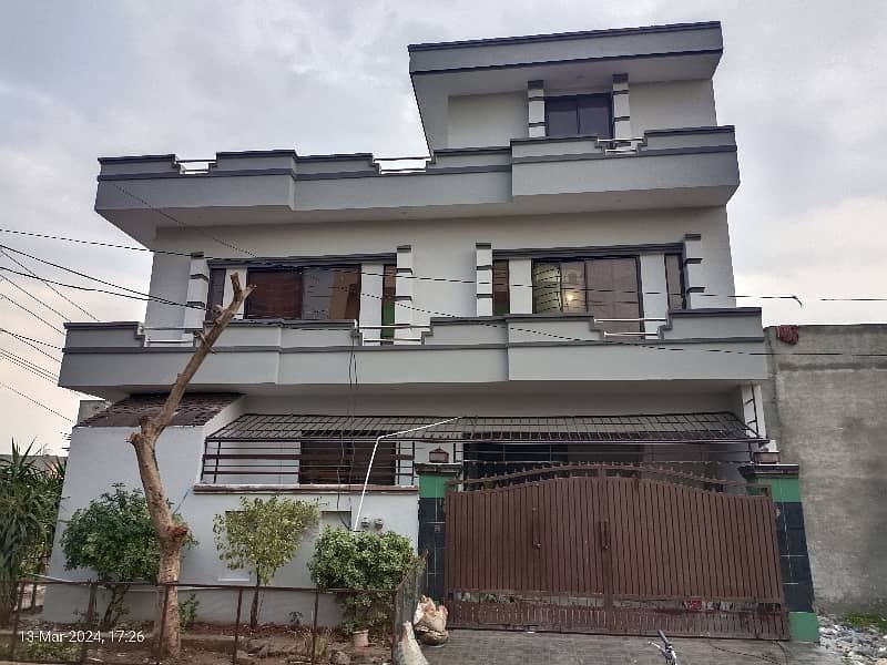 6 Marla Slightly Used Double Storey House Sector 04 With Electricity Water bore 0