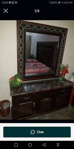 dressing Table with makeup stool. .