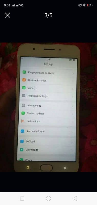 oppo f1s 4gb 64gb 10/10 no open 2