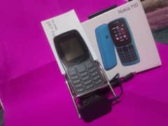 Nokia 110 Original Dual Sim Black Colour Brand New PTA Approved