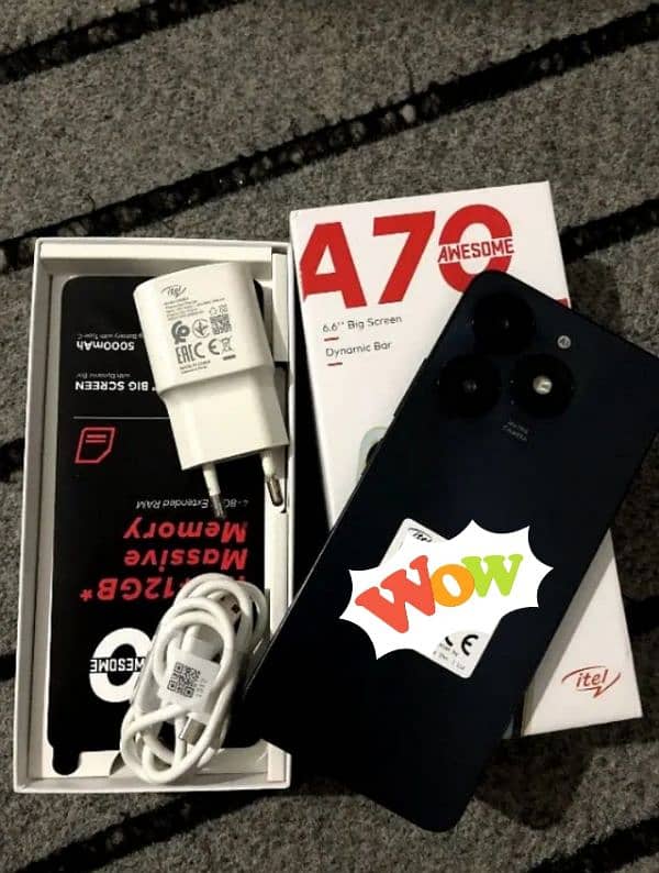 itel A70 pro 8+4.256 0