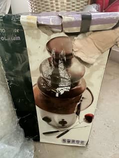 chocolate fountain