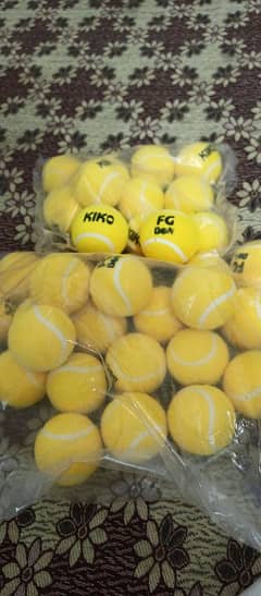 Excellent quality FG Don and Kika tennis ball available.