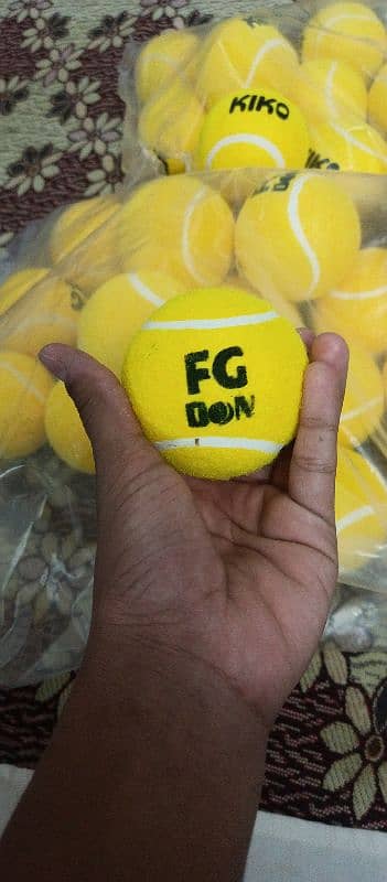 Excellent quality FG Don and Kika tennis ball available. 1