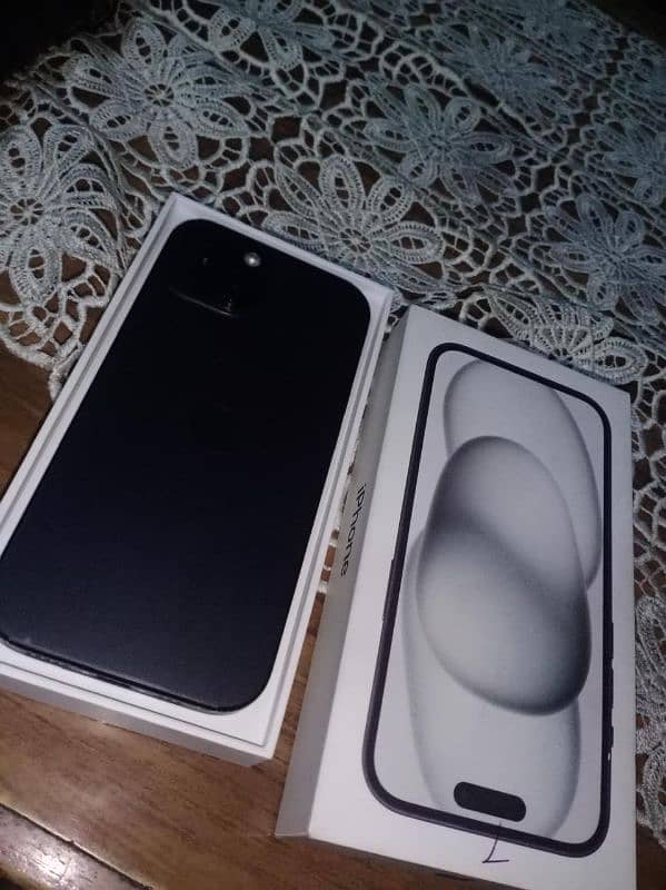 IPhone 15 Non JV brand new with complete accessories 1