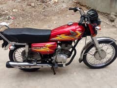 Honda 125 lush bik