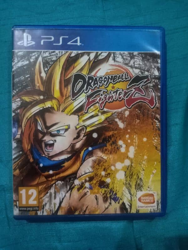 dragon ball fighter z PS4 game scratchles 0