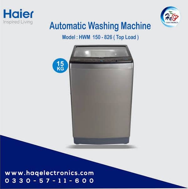 Haier Auto Washing Machine hwm150-826 0