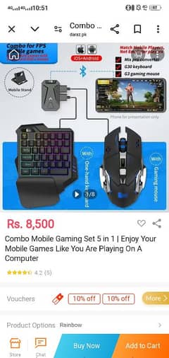 keyboard and mous gamig