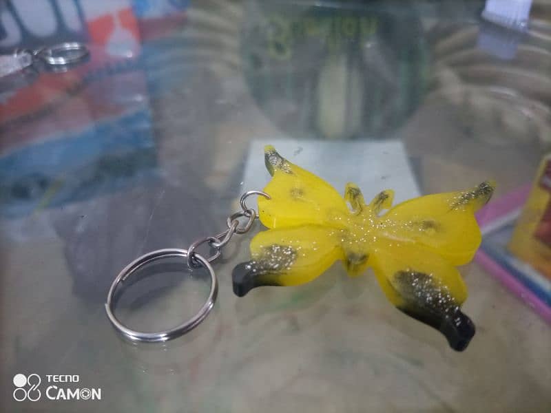 Butterfly keychain 1