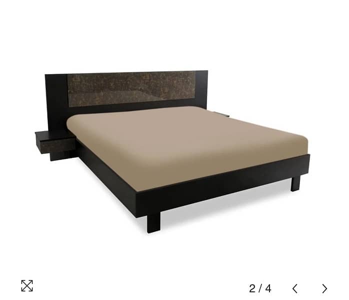 Habitt king size bed 0