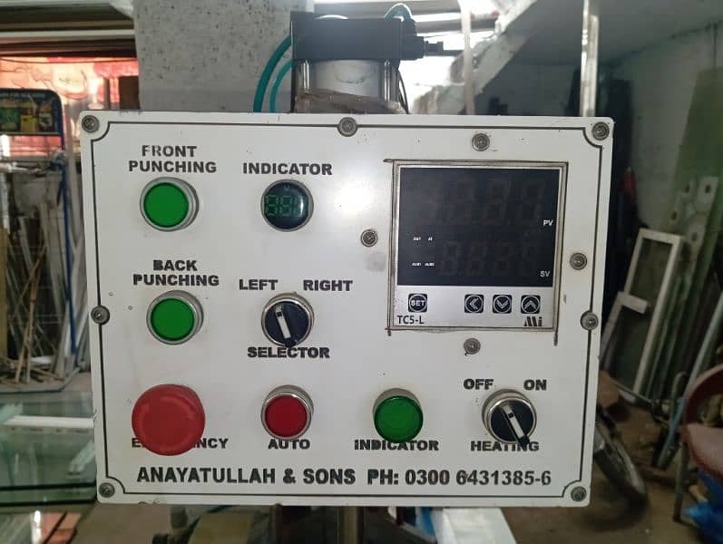 upvc welding machine single head 6