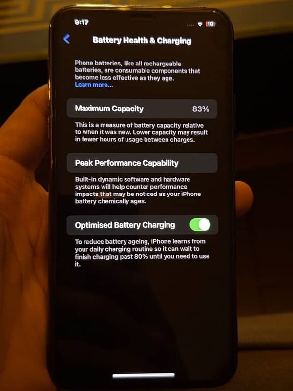 11 pro max Non PTA  256GB. 83 battery health 3
