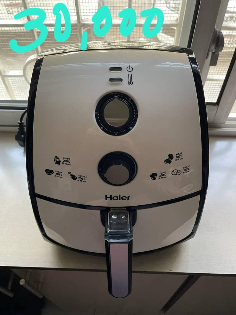 Barely used Haier Air fryer HAF40W 2