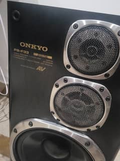 Janpani Onkyo 3 way Speakers Neat and Clean