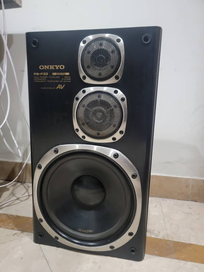 Janpani Onkyo 3 way Speakers Neat and Clean 1