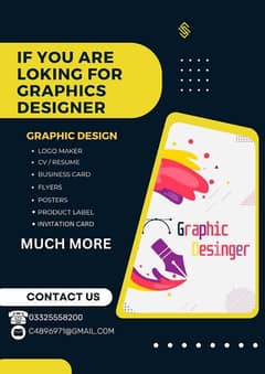 if you are looking for graphic designer