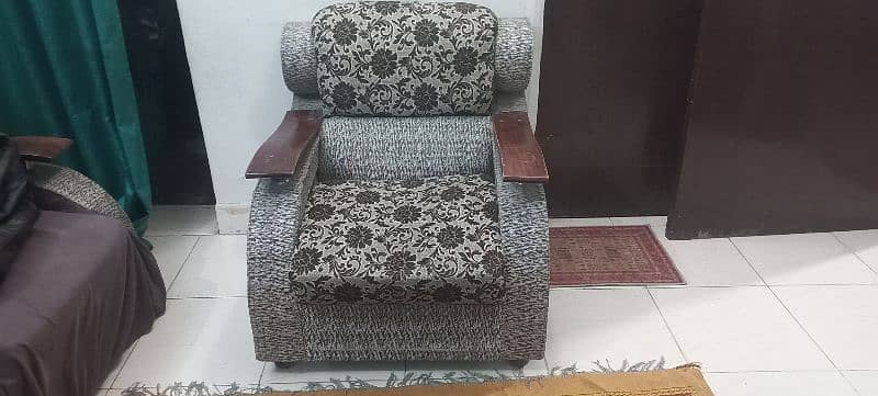 5 seater italian style sofa with wooden sethi 1