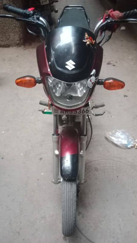 Suzuki 110 / 2022 model red colour 3