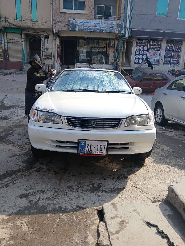 Toyota Corolla 2 SE saloon   Manual 1997 model whats app 03335207496 2