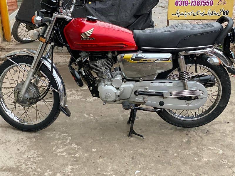 Honda 125 self start full documents lash condition 1