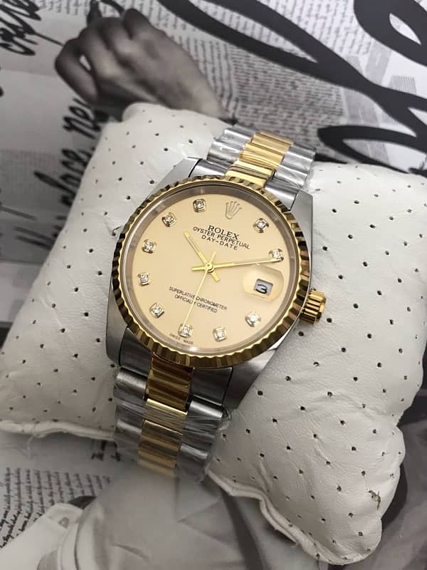 ROLEX-AUTOMATIC-TWO TONE-NEW WATCH-RADO-OMEGA-TISSOT-SEIKO-CITIZEN-TAG 2