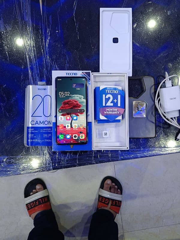 Tecno Camon 20 pro 256/8GB Ram With complete box 1