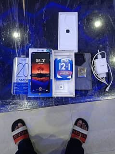 Tecno Camon 20 pro 256/8GB Ram With complete box