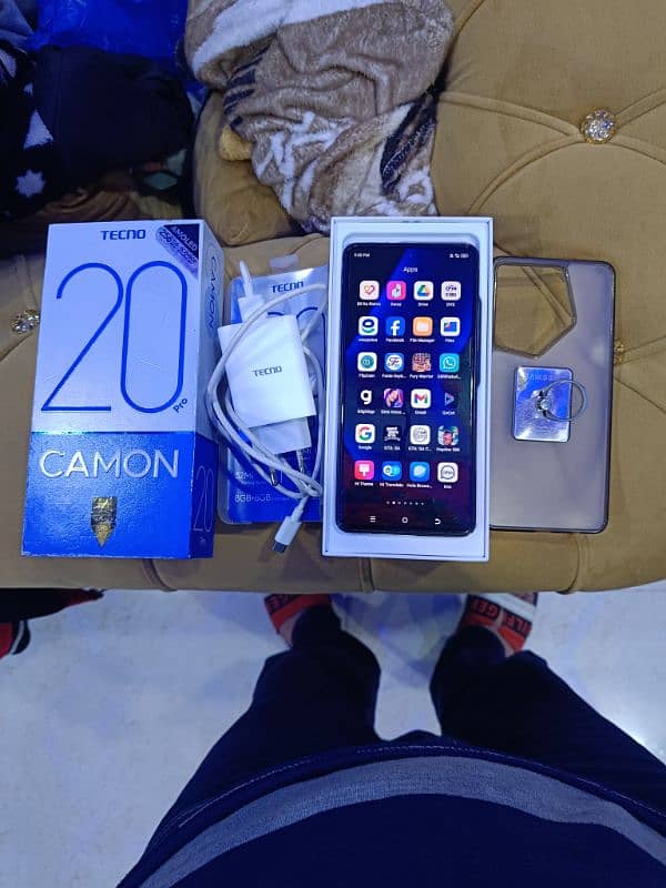 Tecno Camon 20 pro 256/8GB Ram With complete box 7