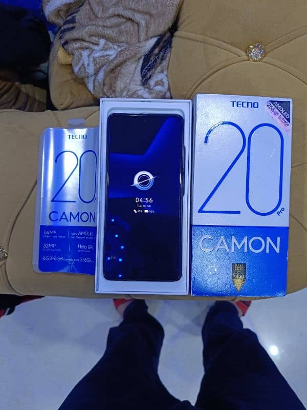 Tecno Camon 20 pro 256/8GB Ram With complete box 3