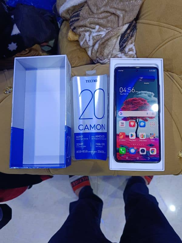 Tecno Camon 20 pro 256/8GB Ram With complete box 2