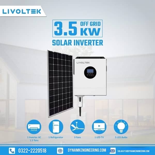 Livoltek 3.6 kw hybrid inverter 3