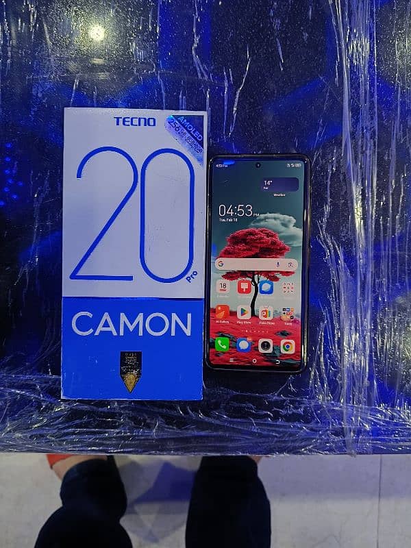 Tecno Camon 20 pro 256/8GB Ram With complete box 4