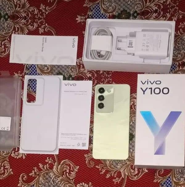 Vivo y100 for sale. 16 GB 256 GB 1