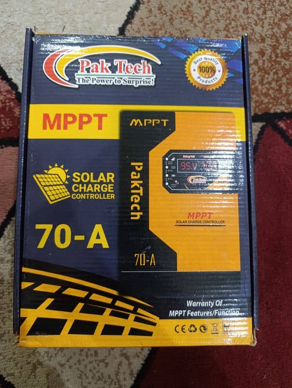 Pak Tech MPPT Solar Charge Controller 70-A 0