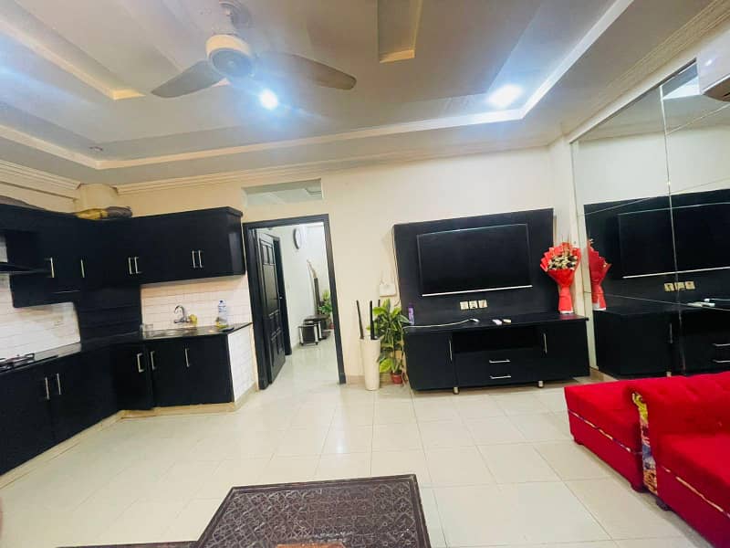 One bed furnished apartment available for rent bahria town civic center phase 4 1