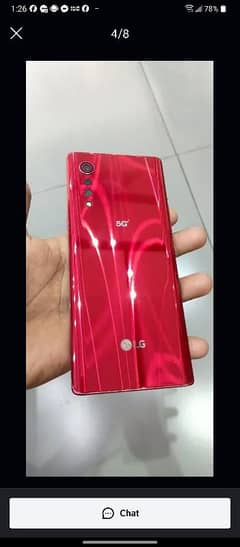 lg velvet 6gb 128 gb ta approved ok set