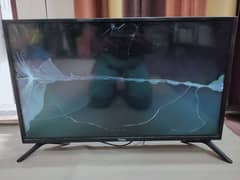 Haier 32" LED TV (Broken Display)