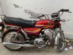 Honda 7t 70cc bike for sale