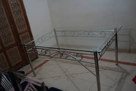 Used Steel Table & Chairs for Sale – Good Condition