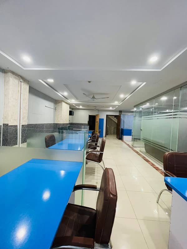 1500 sft furnished office space available for rent bahria town civic center phase 4 rawalpind 1