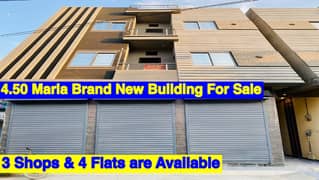 4.5 Marla Brand New Triple Storey Building For Sale In Samanabad Lahore